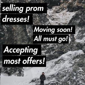 PROM DRESSES MUST GO!!!
